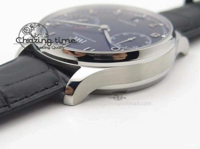 MIROTIME 0425 Practical Portuguese Real PR IW500109 ZF 1:1 Best Edition Black Dial On Black Leather Strap A52010 V 7308